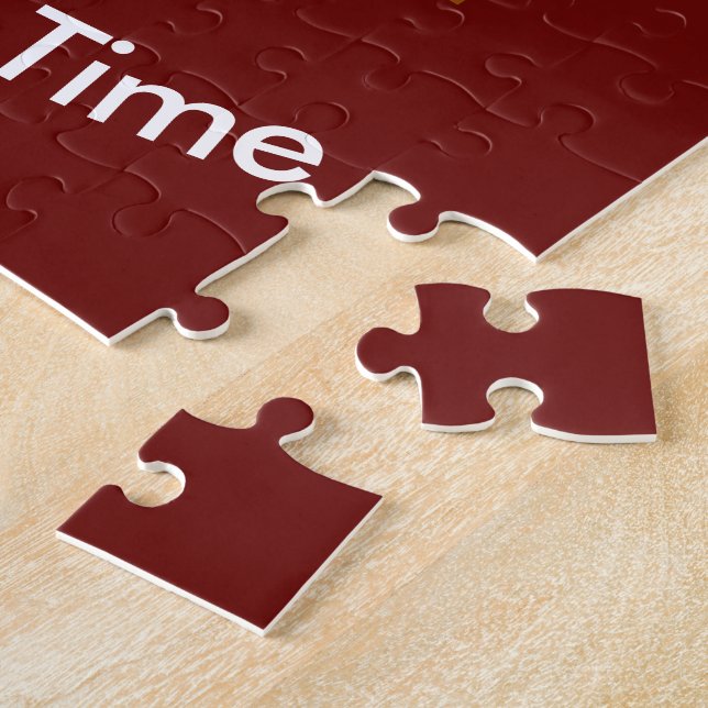 8X10 Photo Puzzle Coffee Time (Side)