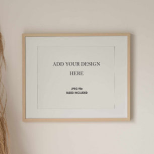 8x10" Poster Wall Art Horizontal