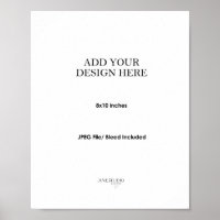 8x10" Wall Art Poster Printing