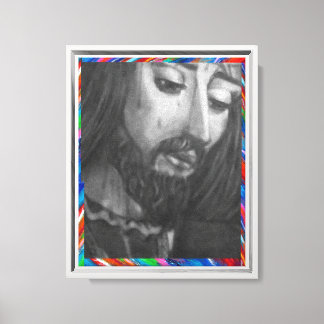 #8x10 #White Frame# LENZO Canvas Print