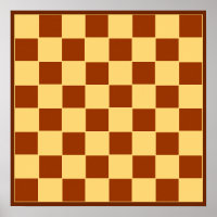 8x8 Checkers TAG Board (1-1/4" fridge magnets)