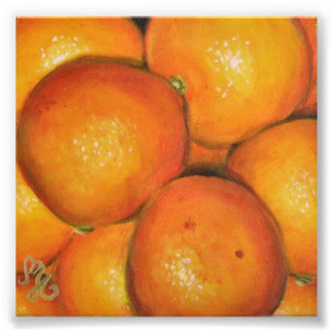 8x8" Photo Print - Oranges