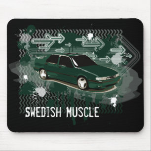 9000 aero scarabe green, Swedish Muscle Mouse Mat
