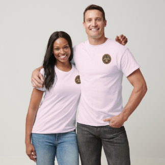 [900] Gold Roman Imperial Eagle on Gold Medallion T-Shirt