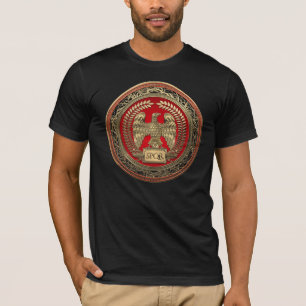 [900] Gold Roman Imperial Eagle T-Shirt