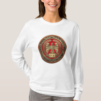 [900] Gold Roman Imperial Eagle T-Shirt