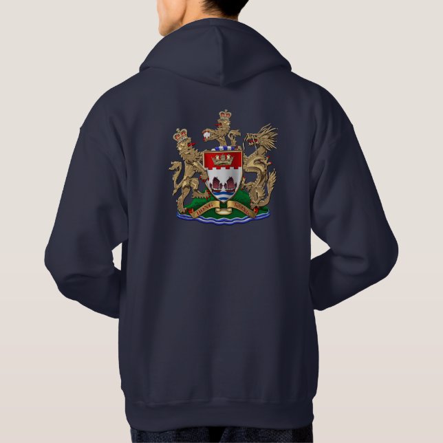 [900] Hong Kong - 1959-1997 Coat of Arms Hoodie (Back)