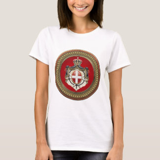 [900] Order of Malta - SMOM Coat of Arms T-Shirt