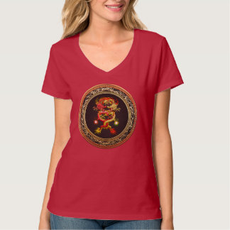 [900] Red and Yellow Dragons T-Shirt