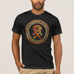 [900] Red and Yellow Dragons T-Shirt