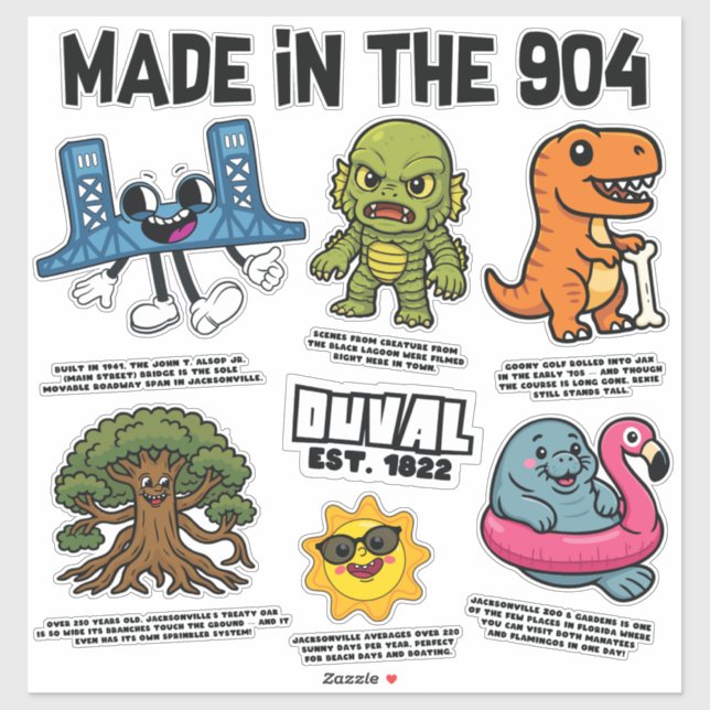 904 Icons Vinyl Sticker Sheet XL (Sheet)