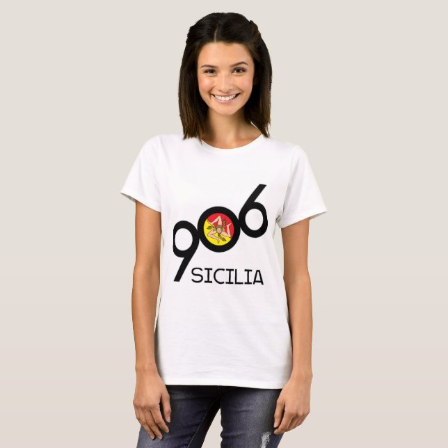 906 Sicilia Yooper Italian  T-Shirt (Front Full)