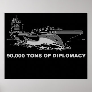 90,000 Tons of Diplomacy: Navigating Global Relati Poster