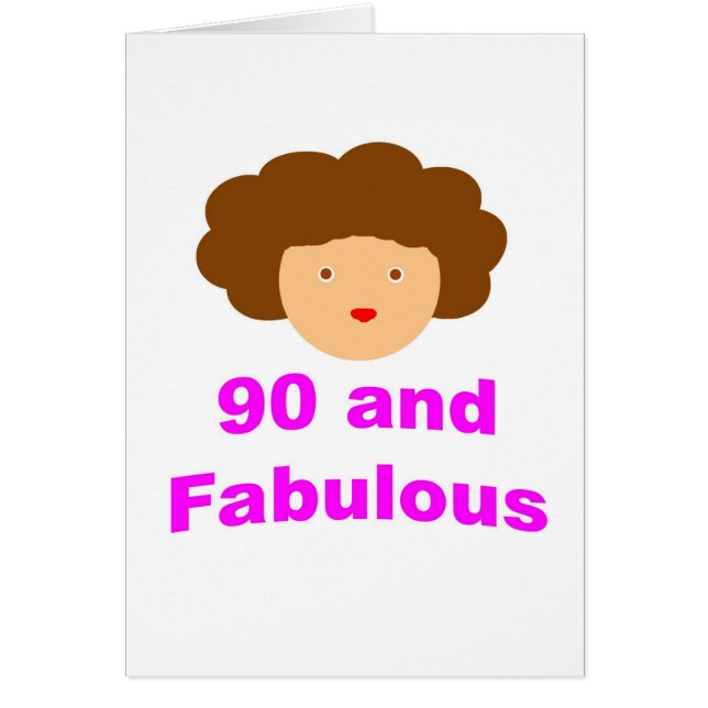 90 and fabulous (Front)