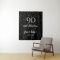 90 & Fabulous birthday Photo Booth backdrop banner