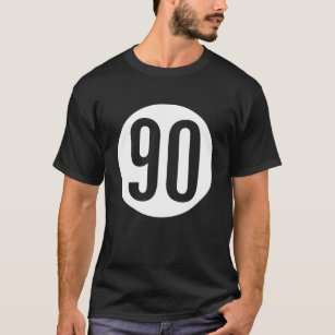 90 in a Circle T-shirt