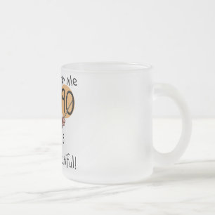 90 is Beautiful Tshirts and gifts Frosted Glass Coffee Mug