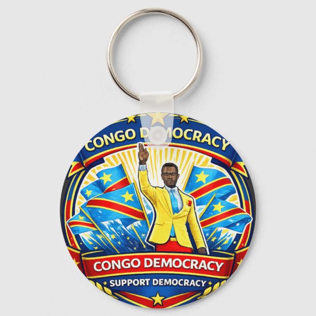 90 Minutes Without Moving – The Legendary Congo Fa Key Ring (Front)