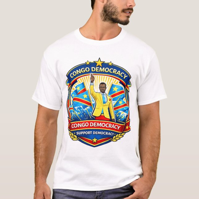 90 Minutes Without Moving – The Legendary Congo Fa T-Shirt (Front)
