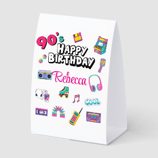 90’s One Shot Entry Fee Tabletop Game Bar Sign