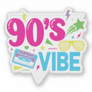 90’s Vibe Retro Neon Style