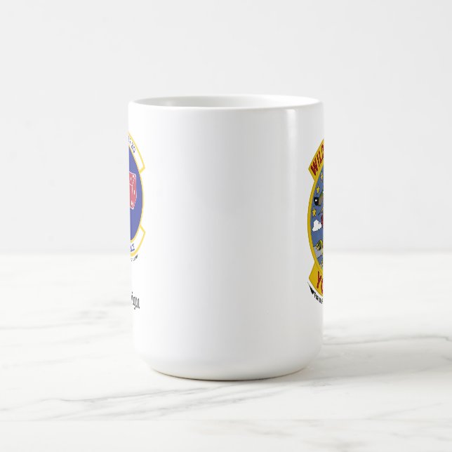 90 TFS Weasel Custom Coffee Mug w/call sign (Center)