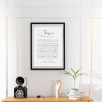 90 things we love about you poster