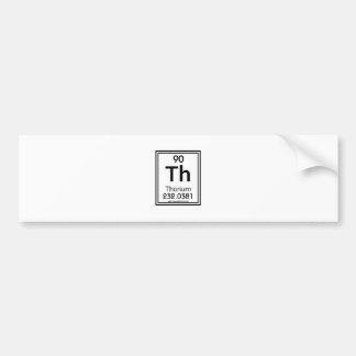 90 Thorium Bumper Sticker