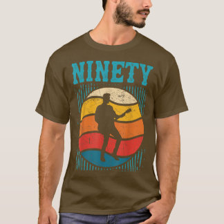 90 Year Old90th Birthday Man Guitar Player Guitari T-Shirt