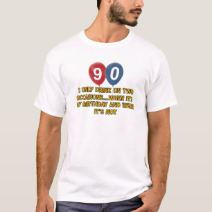 90 year old birthday designs T-Shirt