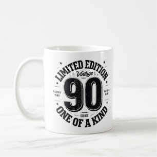 90 Year Old Gifts Vintage 1935 Limited Edition Coffee Mug