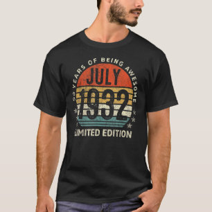 90 Year Old July 1932 90th Birthday T-Shirt