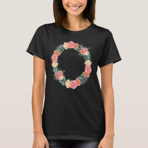 90 Years Loved Men Women 90 Years Old Florals 90th T-Shirt