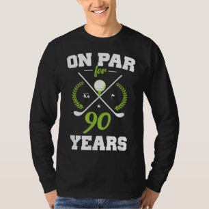90 Years Old Happy 90th Birthday for Golfers T-Shirt
