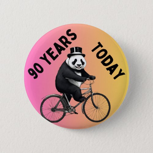 90 years today badge