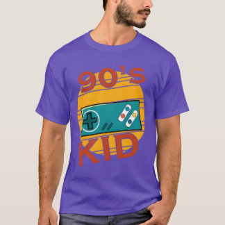 90s 90s gamer kid retro gambling saying friends T-Shirt