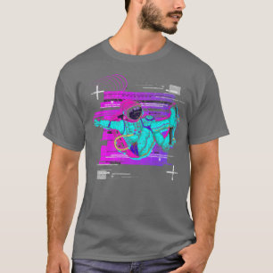 90s Art Skateboarder Vaporwave Skateboarding Astro T-Shirt