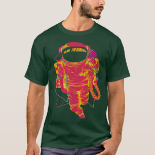 90s Art Vaporwave Aesthetic Outer Space Synthwave T-Shirt