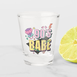 "90s Babe" Nostalgic Gift Shot Glass