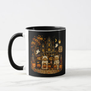 90s Bears Halloween Trick or Treat Vintage Mug