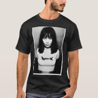 90s Black White Björk Postcard