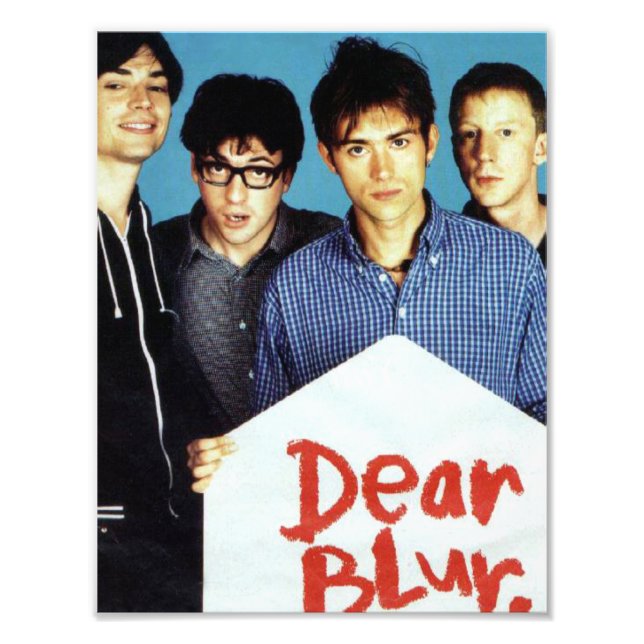 90s Blur Britpop Era Poster (Front)