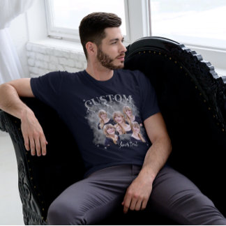 90's bootleg rap tee custom photo T-Shirt