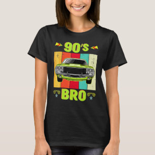 90s Bro  Retro Vintage 90s 90s Classic Car Theme P T-Shirt