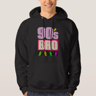 90s Bro Vinyl 90s Music  1990s Theme Party Ninetie Hoodie
