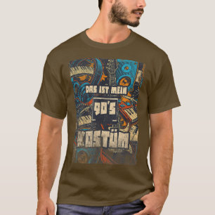 90s Costume 90s Outfit Music Retro Theme 1990s T-Shirt