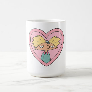 90s Crush Heart Locket — Cute Retro Boy Sticker Magic Mug