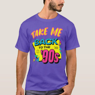 90s cute 80s retro vintage funny cool nostalgia vi T-Shirt