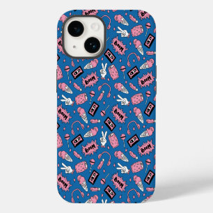90s Doodle Pattern iPhone 14 Case