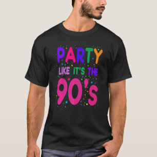 90s For Women Rave Outfit & 1990s Fancy Dress  1 T-Shirt